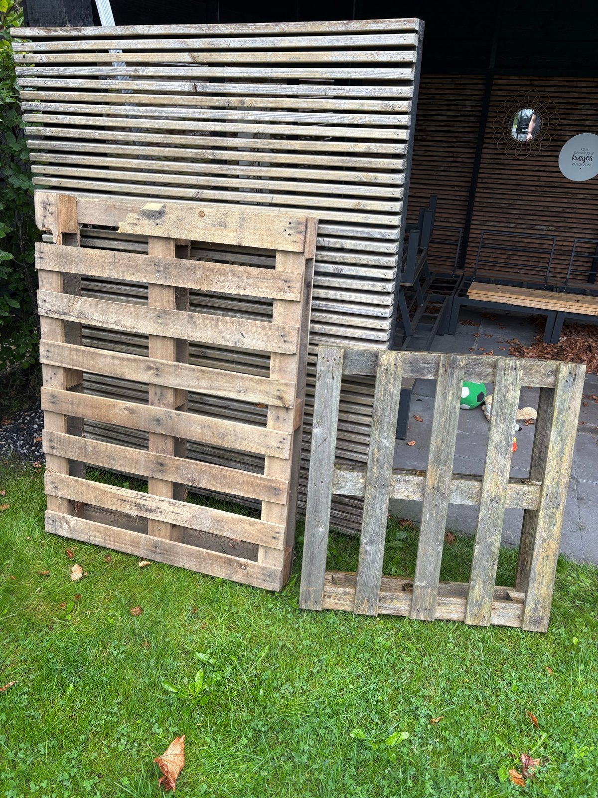 Gratis pallets, Ophalen, Gebruikt, 50 mm of meer, Pallet