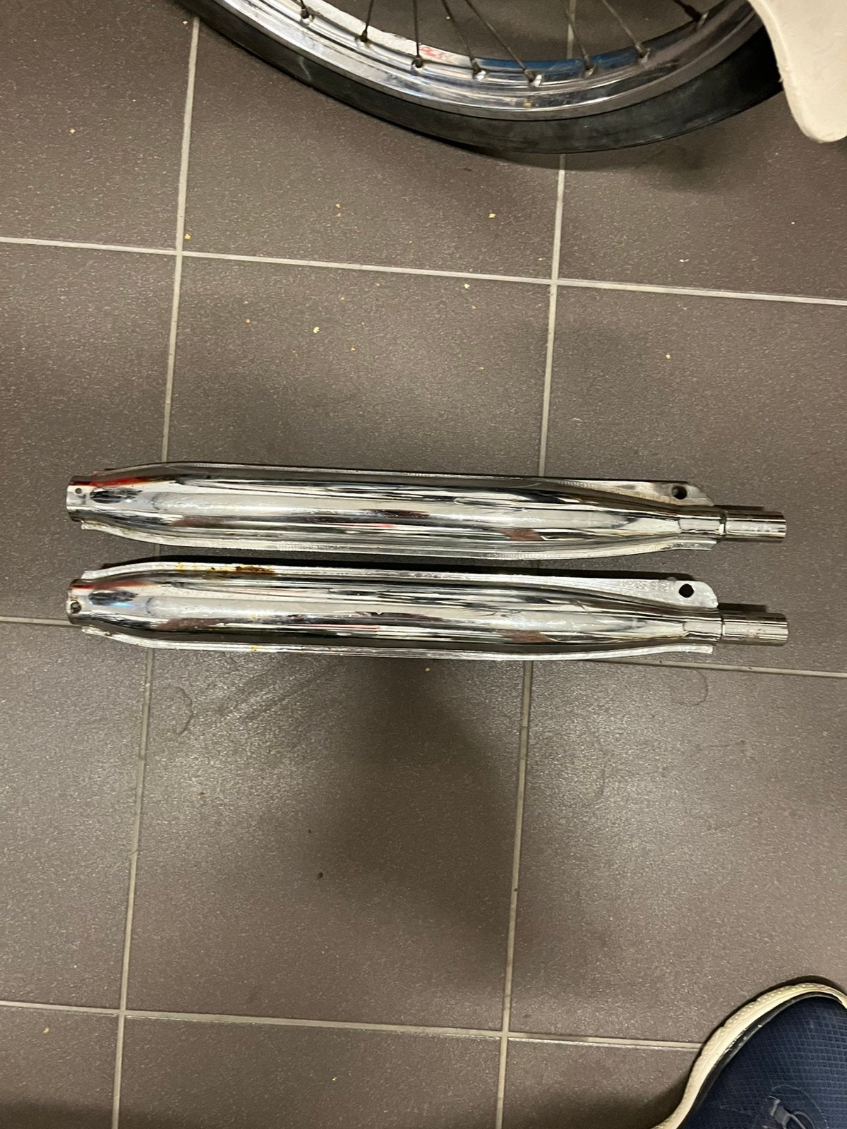 Uitlaten tomos s25, Fietsen en Brommers, Ophalen of Verzenden, Zo goed als nieuw