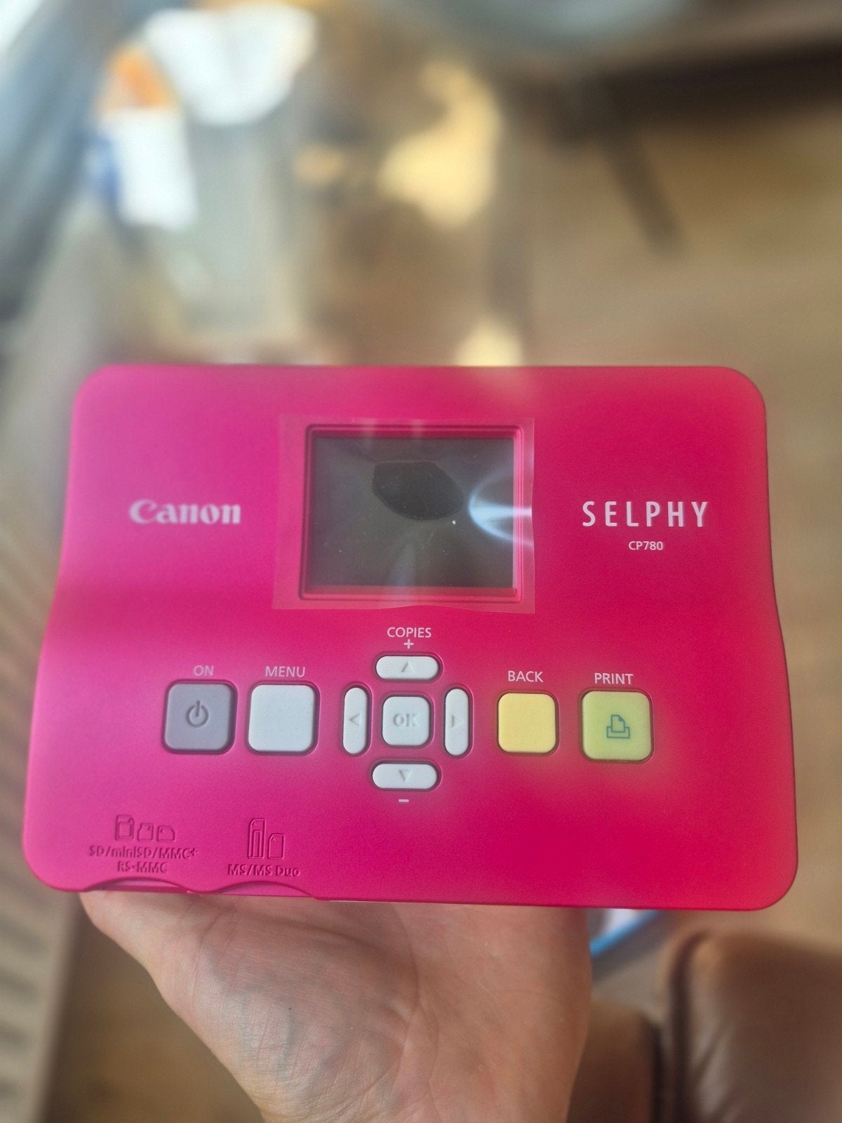 Canon Selphy CP780 Compacte Fotoprinter - Roze, Computers en Software, Printers, Fotoprinter, Canon, Kleur printen, Ophalen of Verzenden