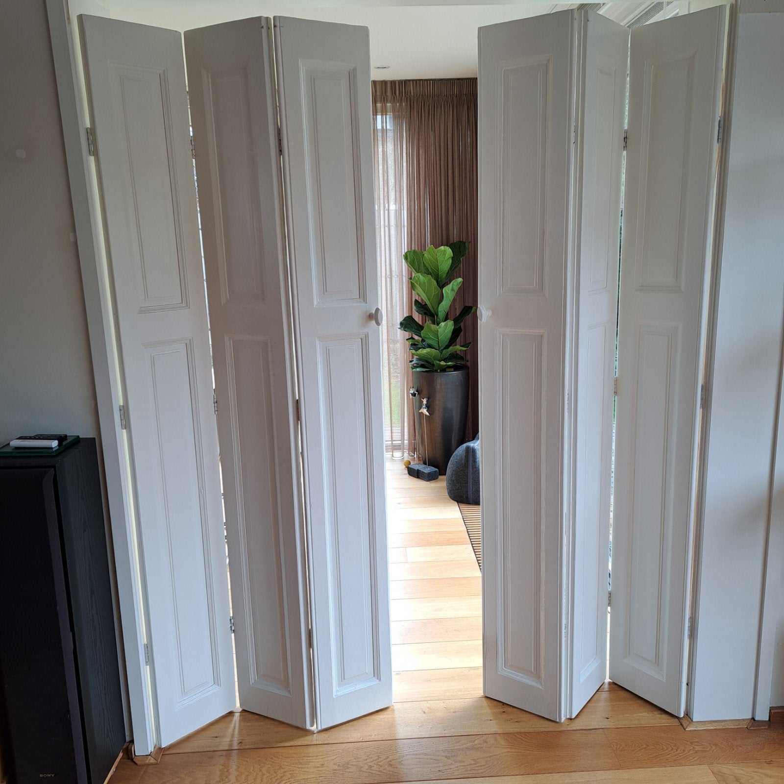 6 Mooie klassieke Franse witte paneeldeuren/roomdividers, Ophalen of Verzenden