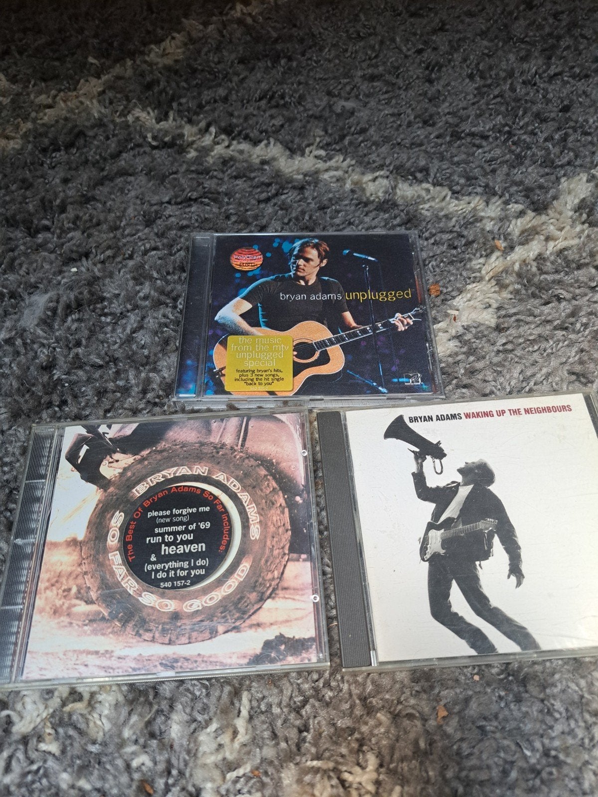 3 cd's Bryan Adams, Ophalen of Verzenden, Zo goed als nieuw, Poprock