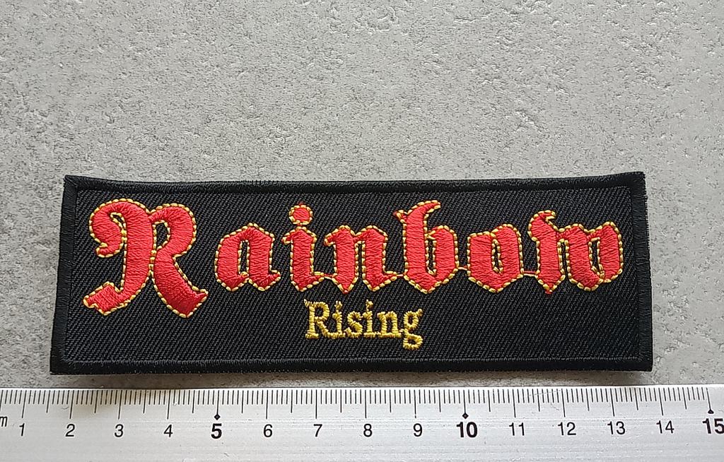Rainbow  leuke nieuwe Rising patch r49 Dio, Verzenden, Nieuw, Kleding