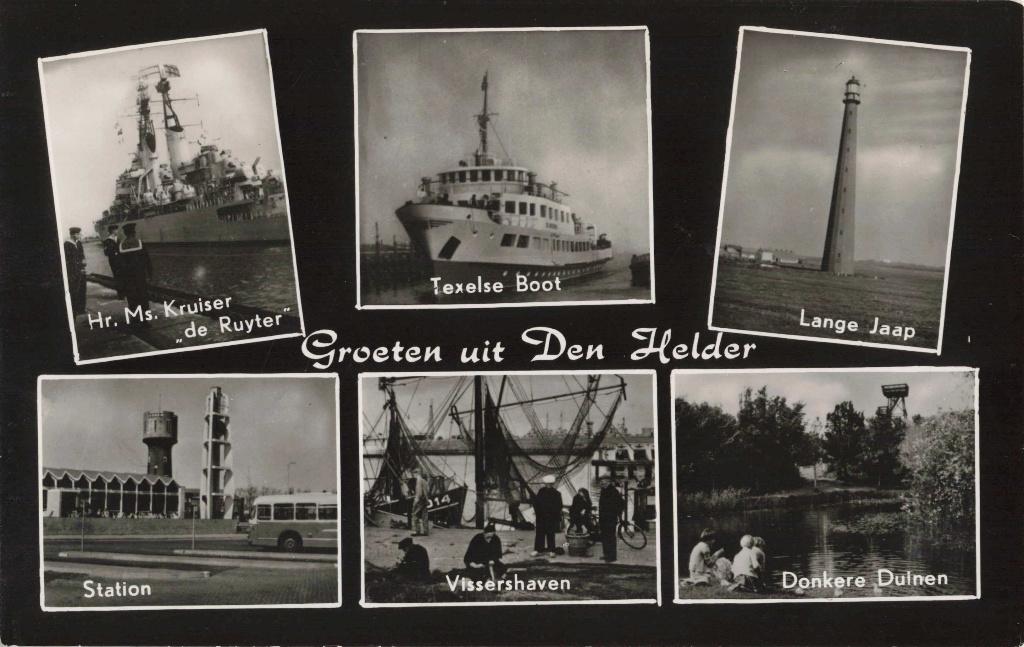 Den Helder Station Vissershaven Lange Jaap veerboot B3152, Ophalen, 1960 tot 1980, Ongelopen, Noord-Holland