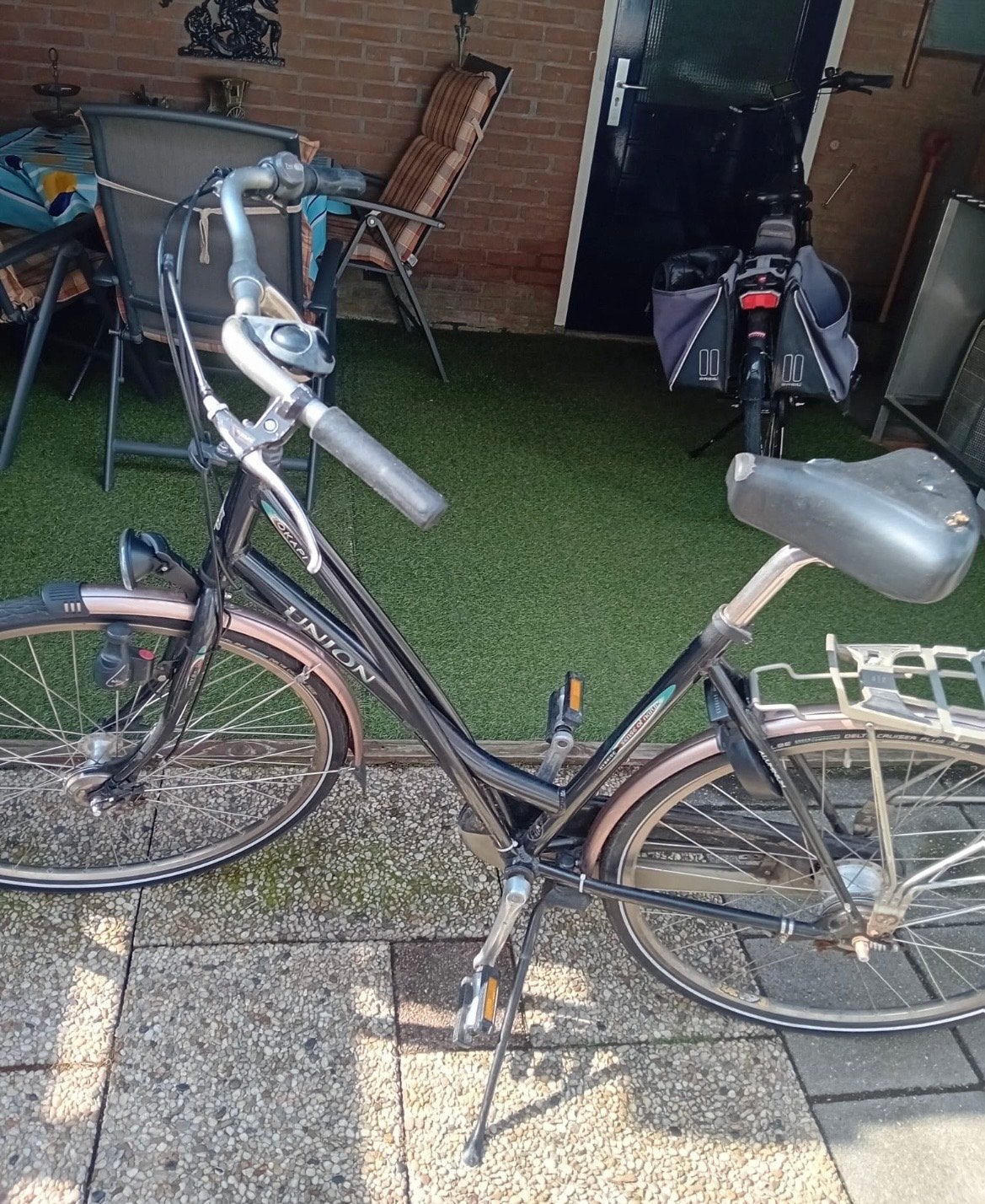 Union fiets met kapotte achterrem, Ophalen of Verzenden, Gebruikt, Overige merken