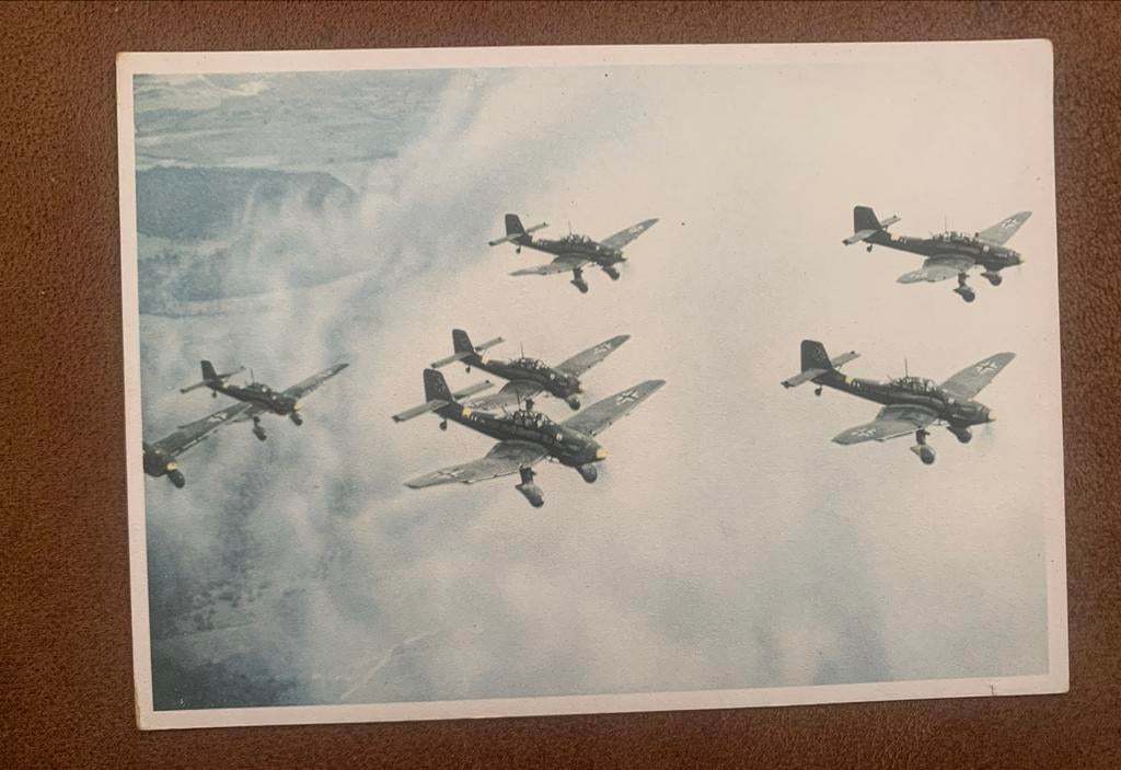 Zeldzame WOII Duitse Stuka duikbommenwerpers foto, Verzamelen, Gebruikt, Foto, Ophalen of Verzenden, Voor 1940