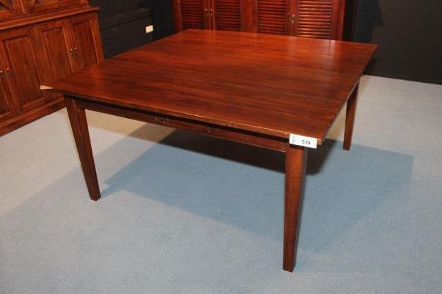 VIERKANTE EETTAFEL 150x150 MASSIEF EIKEN TAFEL Flamant, Ophalen