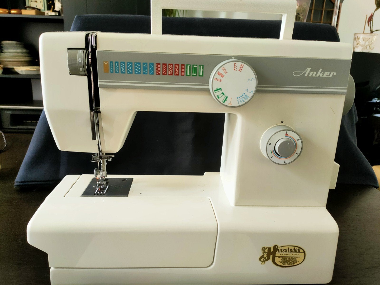Anker naaimachine model 225, Hobby en Vrije tijd, Naaimachines en Toebehoren, Ophalen of Verzenden, Gebruikt, Naaimachine, Overige merken