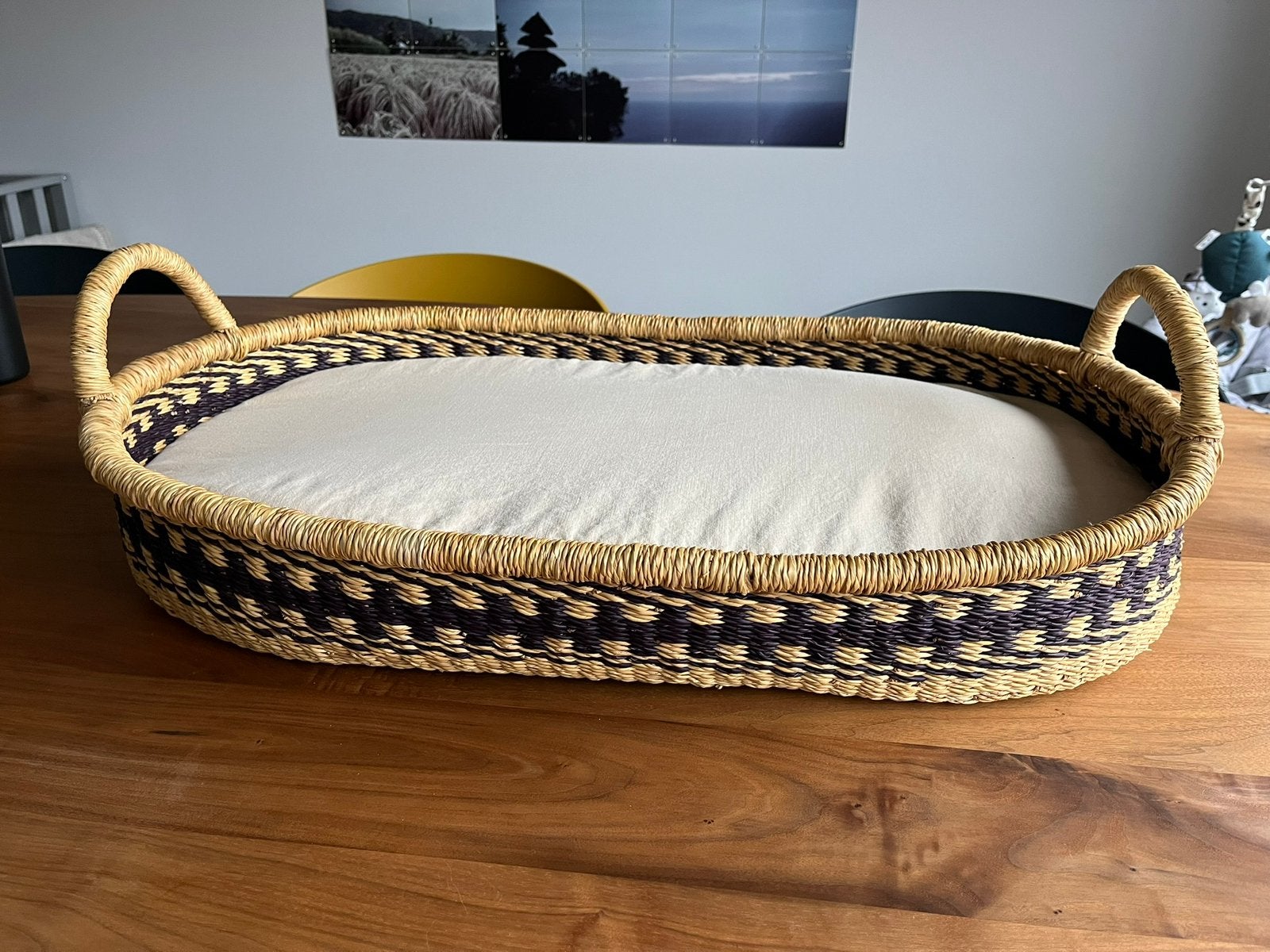 Mozes mand Petit Felippe, Ophalen, Gebruikt, Aankleedkussen, Overige merken