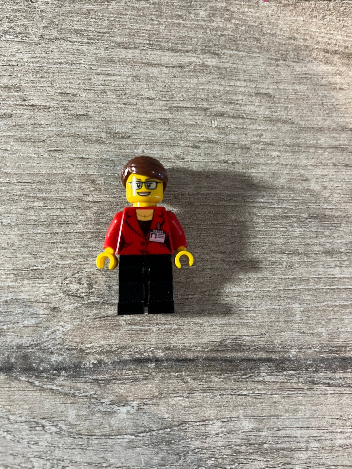 minifigure cty1045 reporter female, City, Lego, Ophalen of Verzenden, Zo goed als nieuw