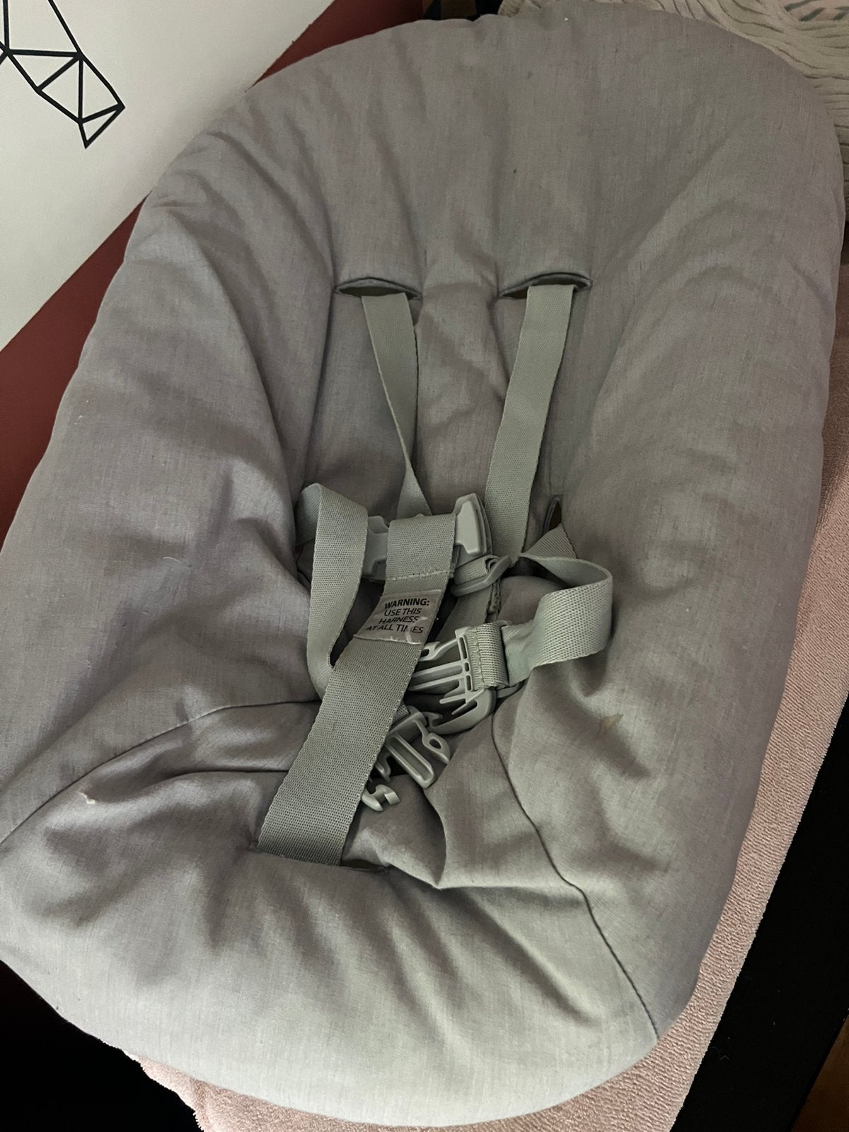 stokke tripp trapp newborn zitje, Ophalen of Verzenden, Zo goed als nieuw, Overige typen