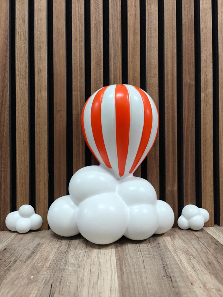 Ballon in wolken. Balloon cloud, Ophalen of Verzenden, Nieuw, Fantasy
