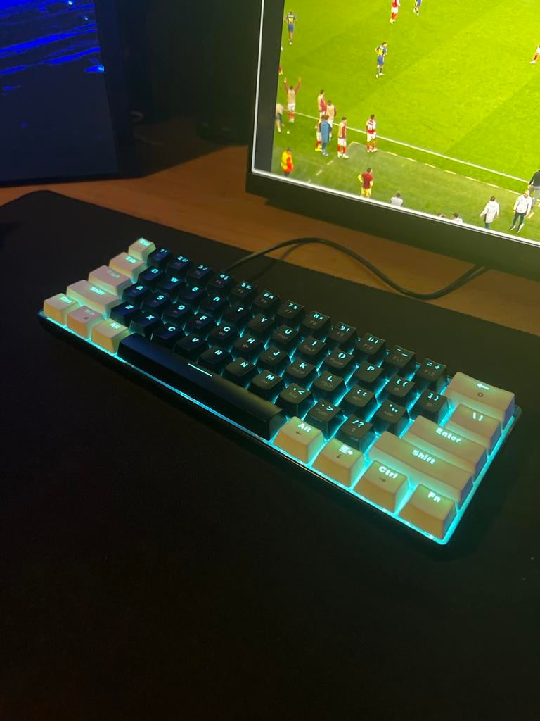 HXSJ V900 Mechanisch Gaming Toetsenbord - Bedraad, Computers en Software, Gaming toetsenbord, Ophalen of Verzenden, Zo goed als nieuw