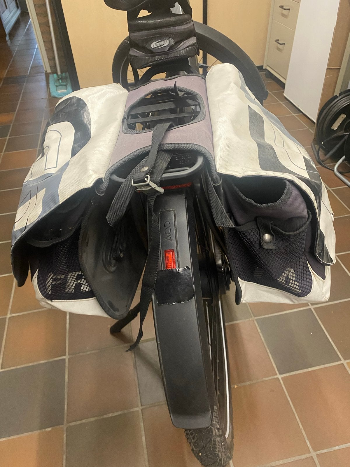 Fast-Rider dubbele fietstas - Gebruikt, nog prima in orde, Ophalen of Verzenden, Gebruikt
