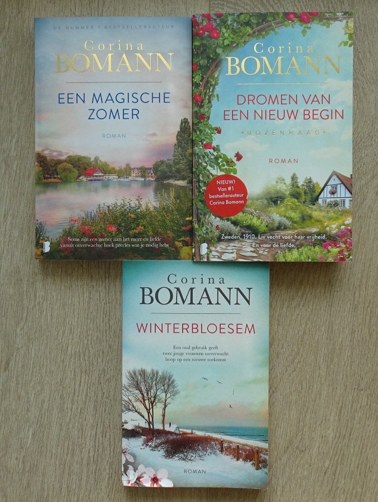 3x Corina Bomann - Winterbloesem, Dromen ve nieuw begin ea, Ophalen, Zo goed als nieuw, Corina Bomann, Europa overig