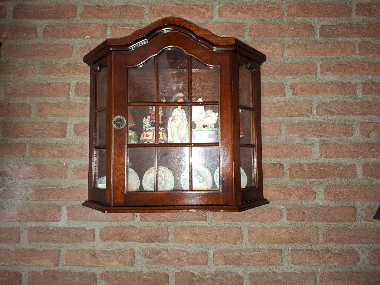 vitrine kastje oud, Ophalen, Rechthoekig, Minder dan 50 cm