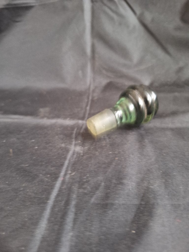 Vintage Duidelijke Glazen Fles Stopper, Ophalen