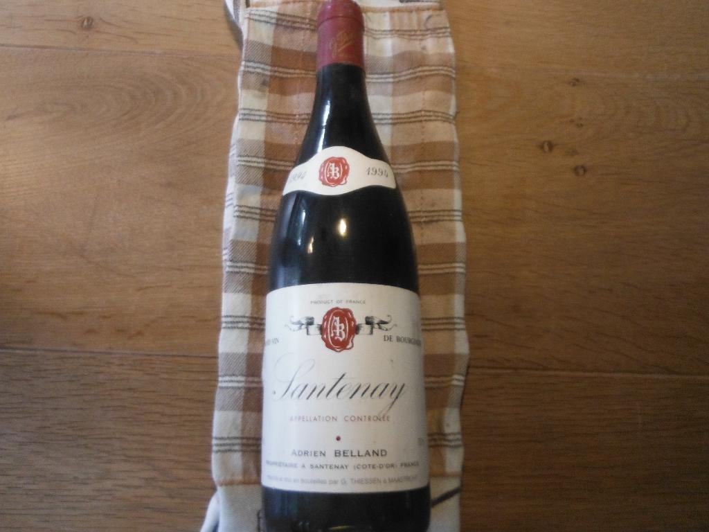 1994 Santenay Adrien Belland, Verzamelen, Wijnen, Nieuw, Rode wijn, Frankrijk, Vol, Verzenden