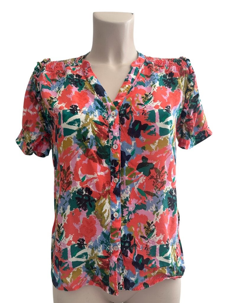 Pom Amsterdam shirt S, Kleding | Dames, Maat 38/40 (M), Ophalen of Verzenden, Zo goed als nieuw, Korte mouw