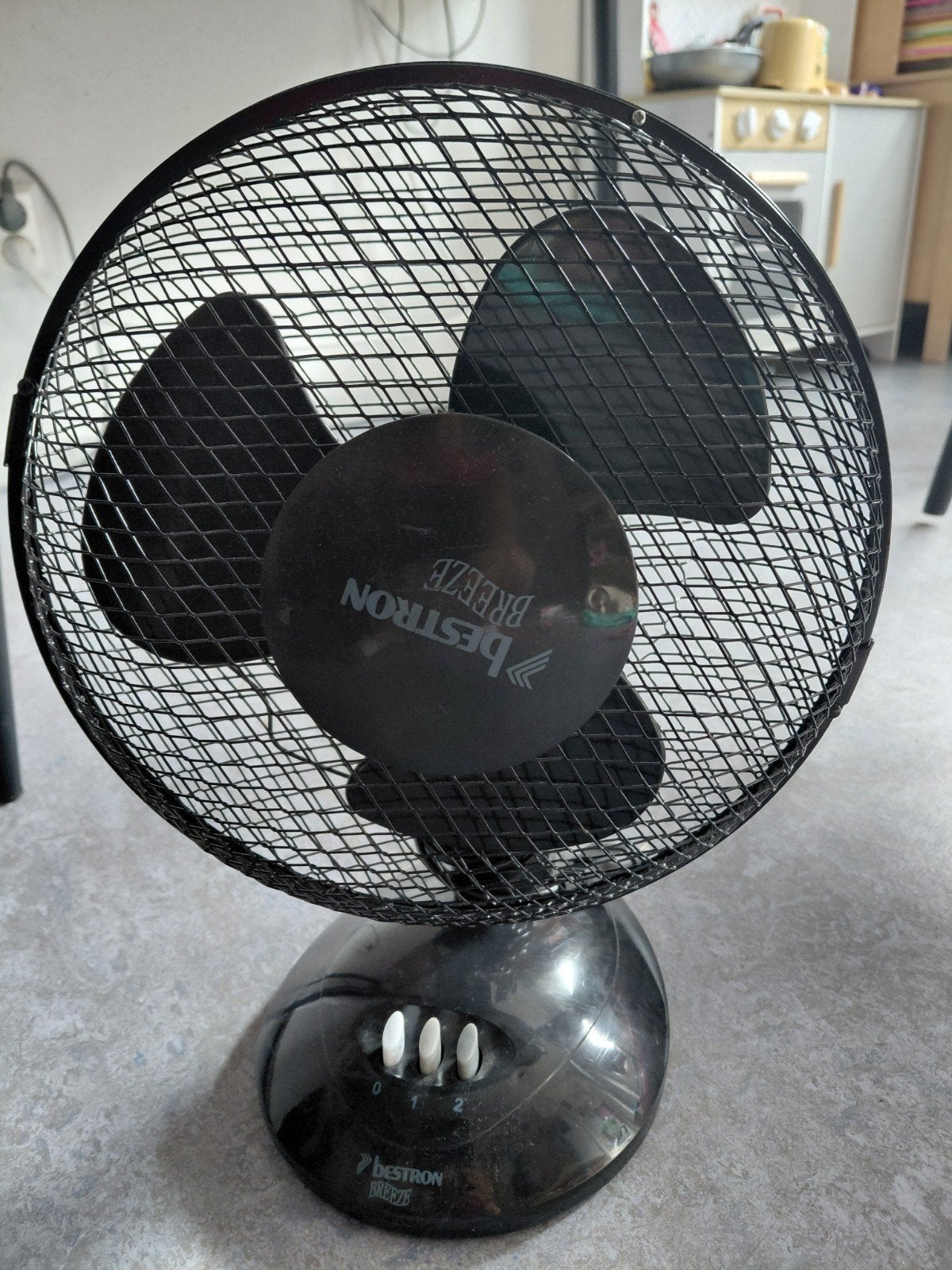 Ventilator., Ophalen