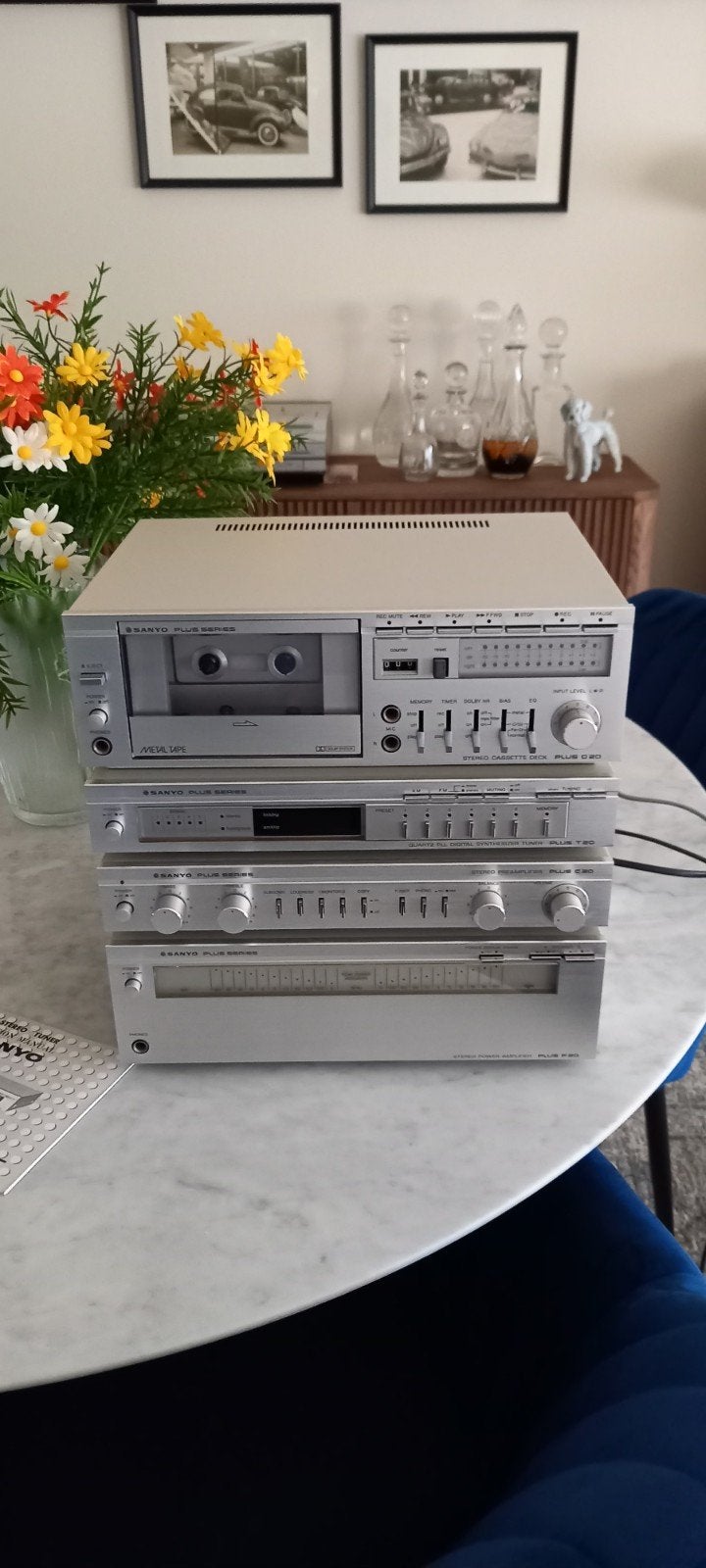 complete Sanyo Plus Series stereotoren, Overige merken, Gebruikt, Cassettedeck, Losse componenten
