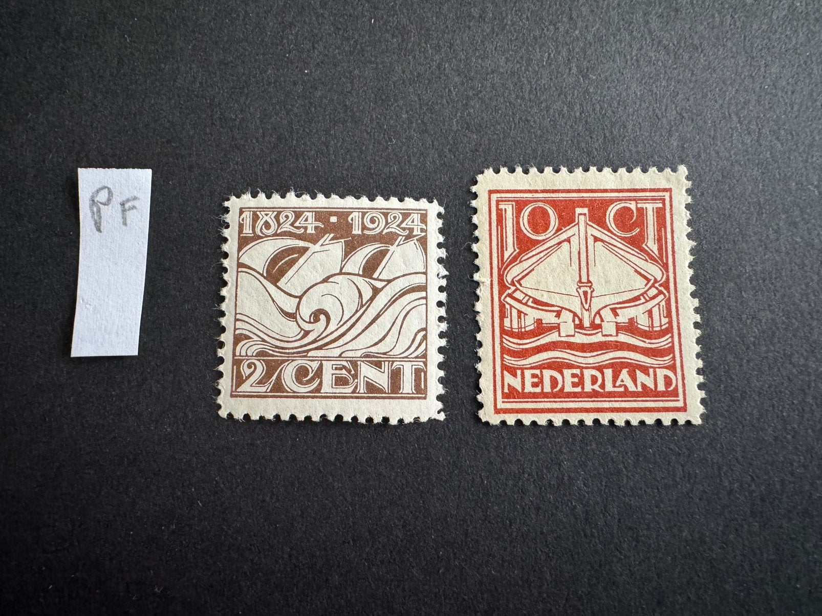 1924 100 jaar Ned. Reddingsmaatschappij NVPH nr 139-140 PF, Verzenden, T/m 1940, Postfris
