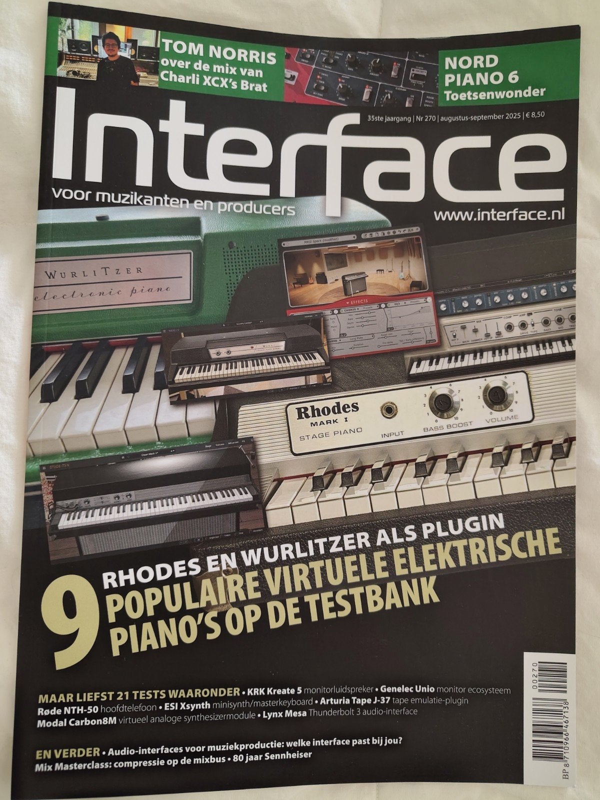 Interface Magazine Nr. 270, Ophalen of Verzenden, Zo goed als nieuw, Overige onderwerpen, Diverse auteurs