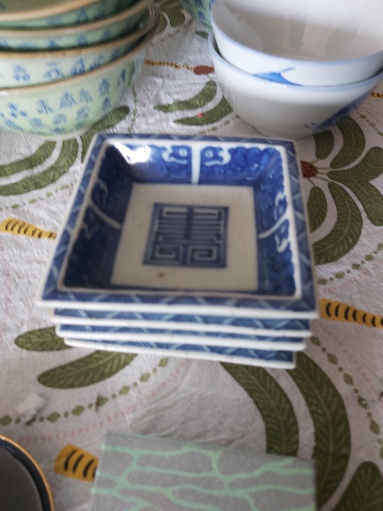 Aziatische porselein schaaltjes, Nieuw, Ophalen of Verzenden, Schaal of Schalen, Overige stijlen