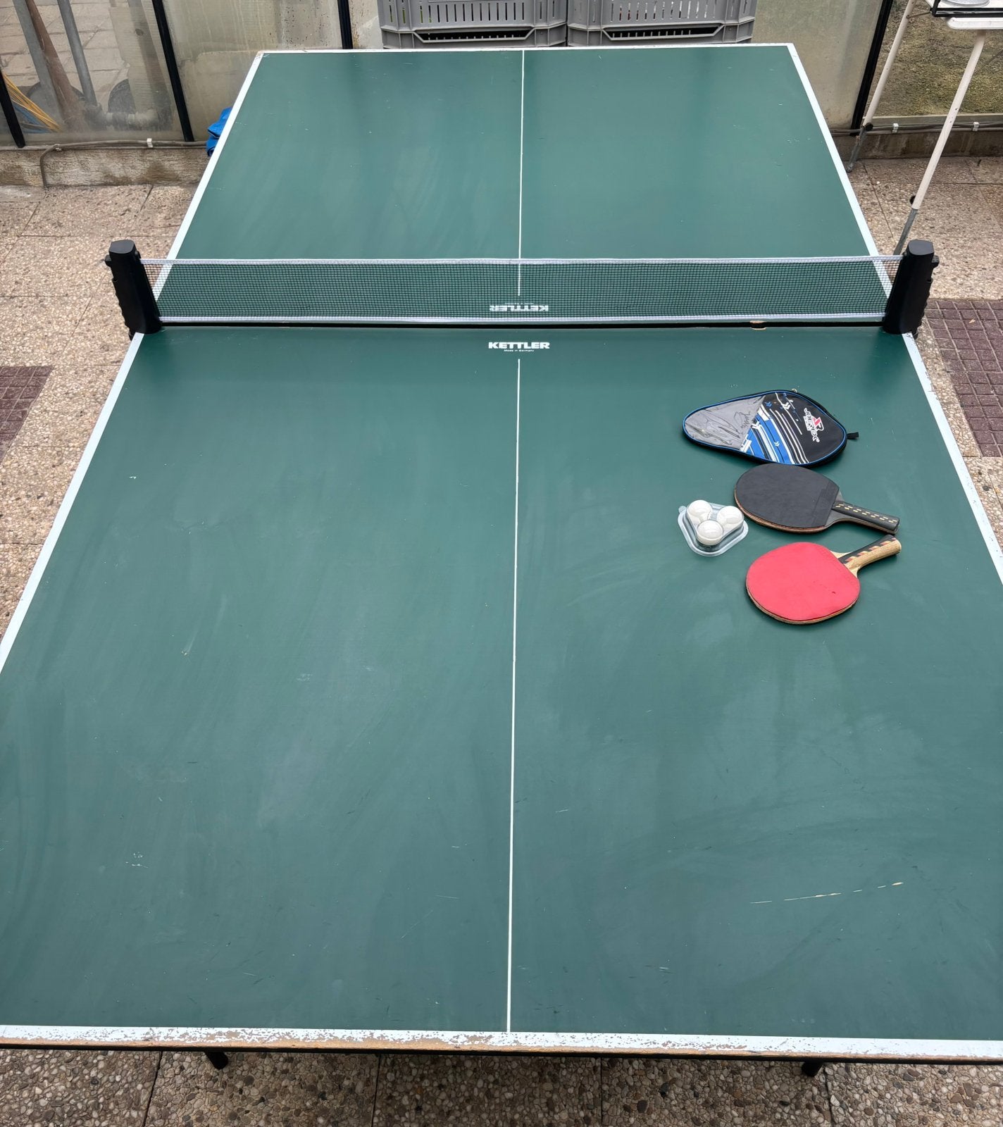 Kettler sport tafeltennistafel indoor, Gebruikt, Tafel Indoor, Nvt, Nvt
