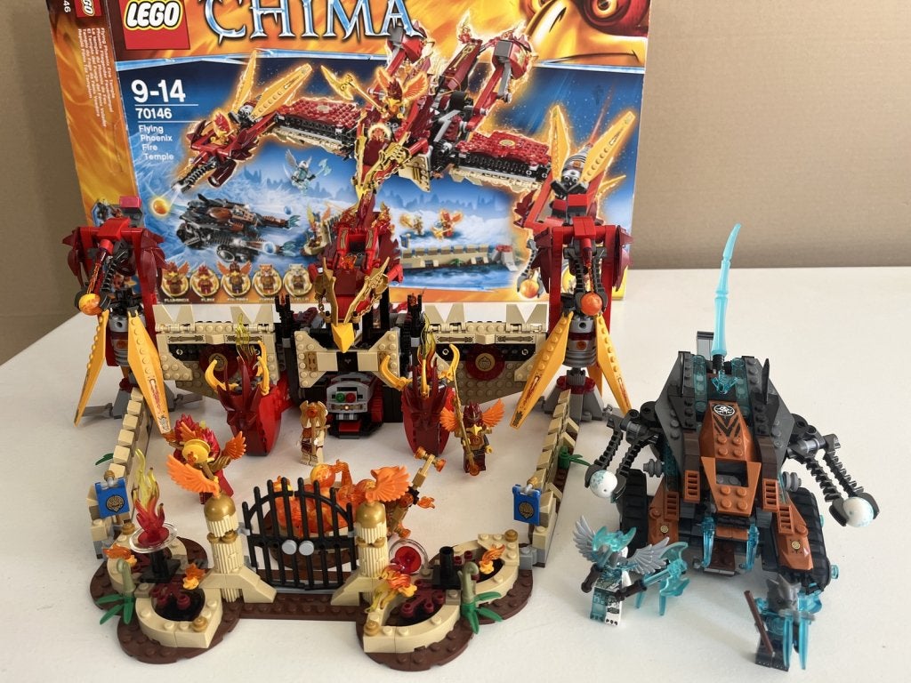 LEGO Chima Phoenix Vuurtempel 70146, Niet ingevuld, Niet ingevuld, Niet ingevuld