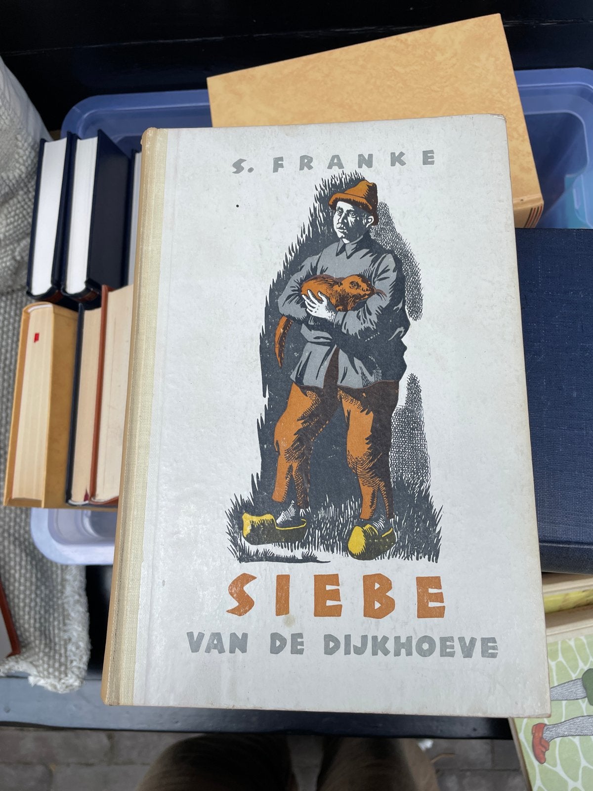 Siebe van de Dijkhoeve - S. Franke (1948), Ophalen of Verzenden, Gelezen, Fictie algemeen