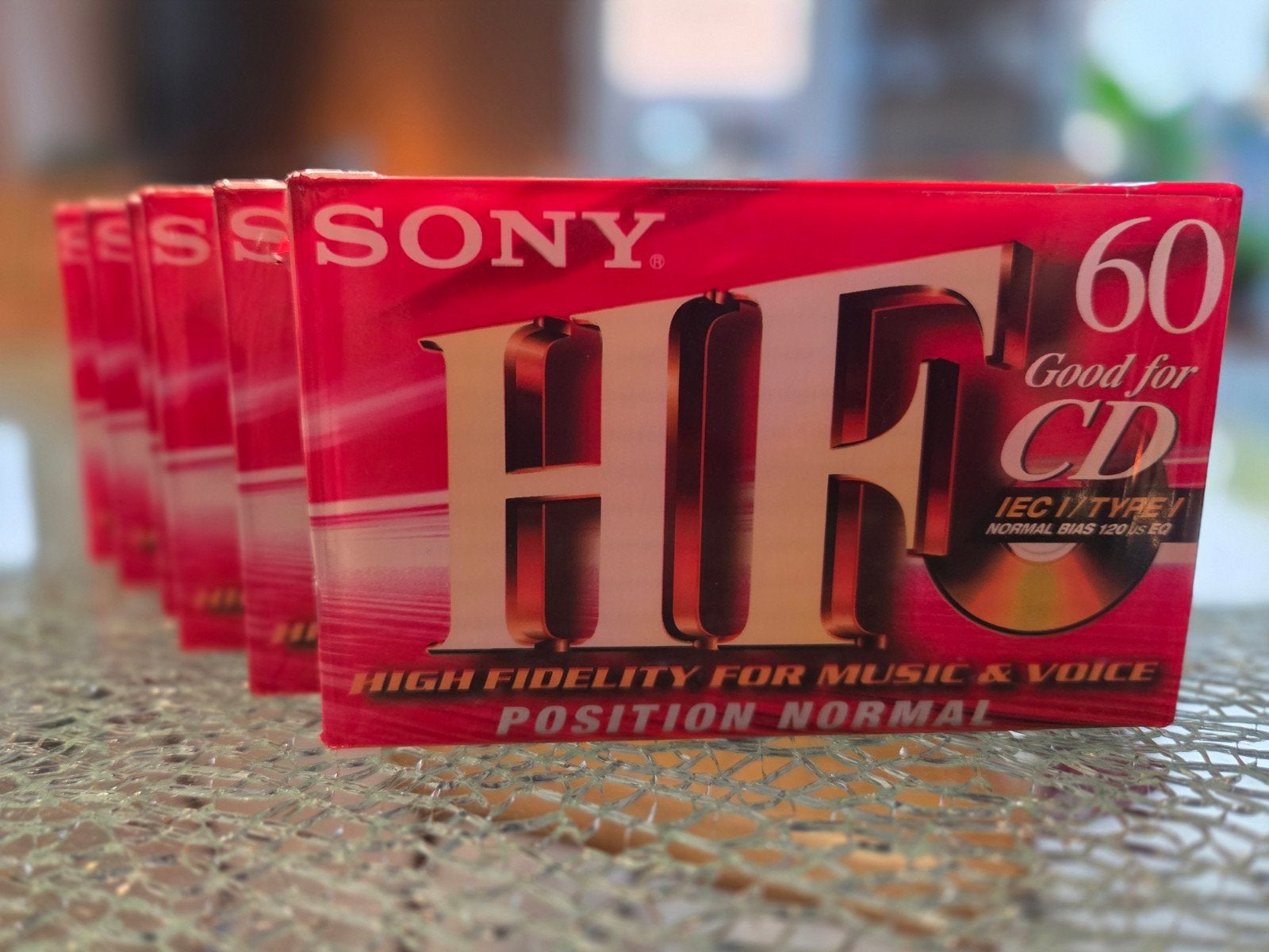 Sony HF60 Type 1 cassettebandjes NIEUW!, Cd's en Dvd's, 2 t/m 25 bandjes, Overige genres, Ophalen of Verzenden, Nieuw in verpakking