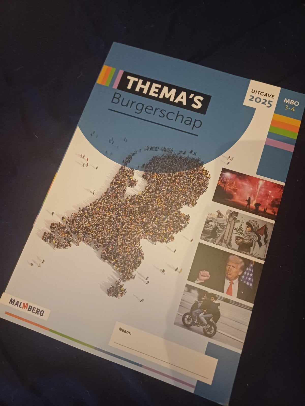Thema's Burgerschap leerwerkboek MBO 3-4 (2025-2026), Boeken, Merijn Brada, Tim Jansen, Daan van Midde e.a., Nieuw, Ophalen of Verzenden
