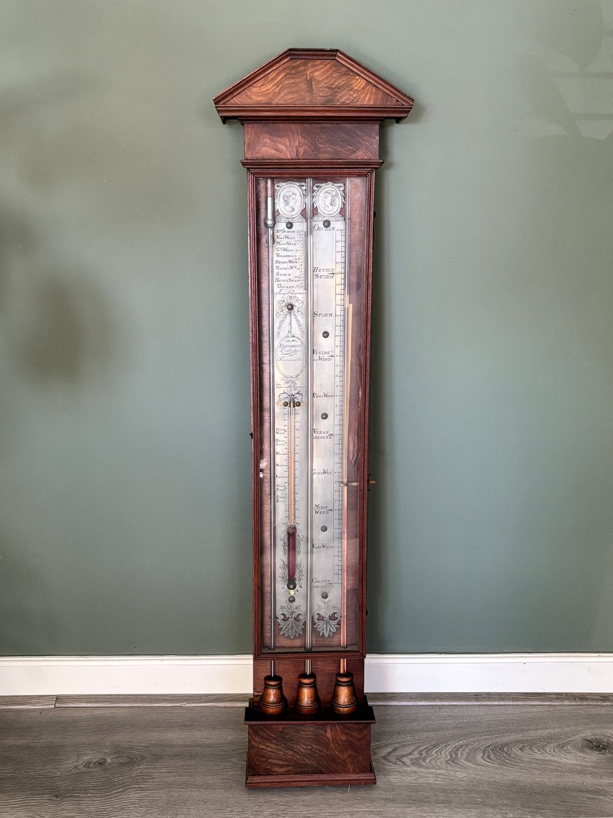 Antieke Hollandse Barometer te koop!, Ophalen, Gebruikt, Barometer