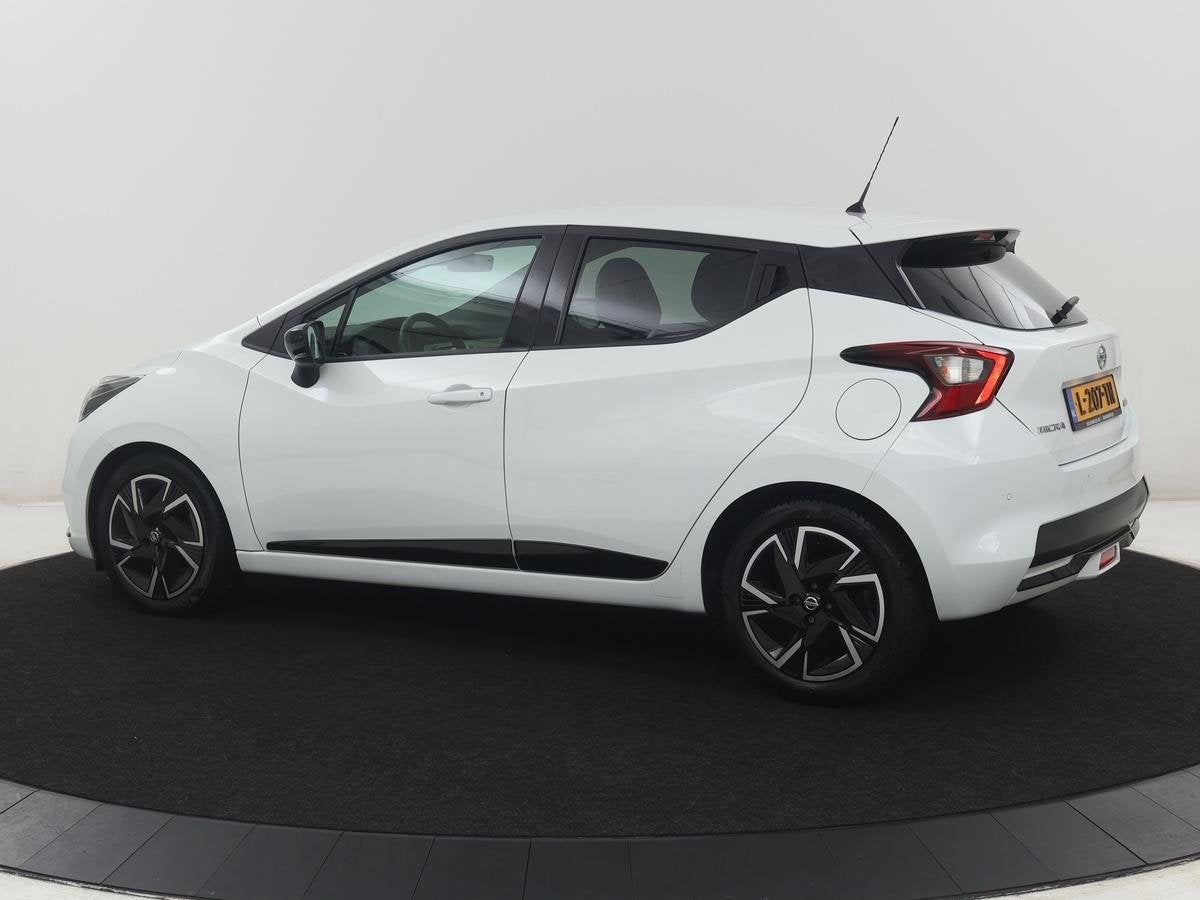 Nissan Micra 1.0 IG-T N-Design | Bose Sound | Navigatie |, Voorwielaandrijving, Stof, Euro 6, Wit