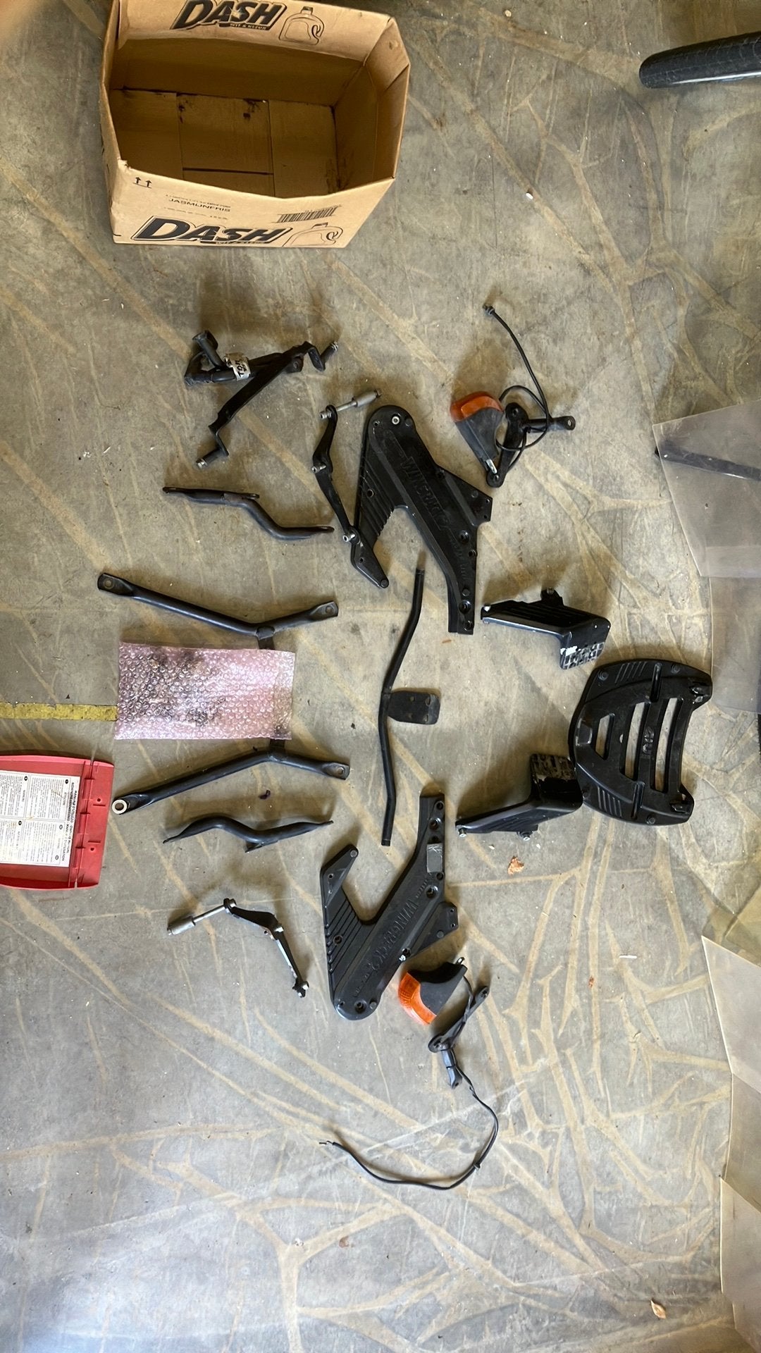 Givi wingrack 2 voor Honda vfr 800 of TDM 850., Ophalen of Verzenden, Gebruikt