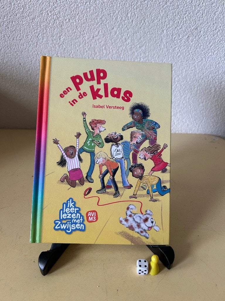 Kinderboek Een pup in de klas (AVI M3)  Zwijsen, Boeken, Fictie algemeen, Isabel Versteeg, Ophalen of Verzenden, Zo goed als nieuw