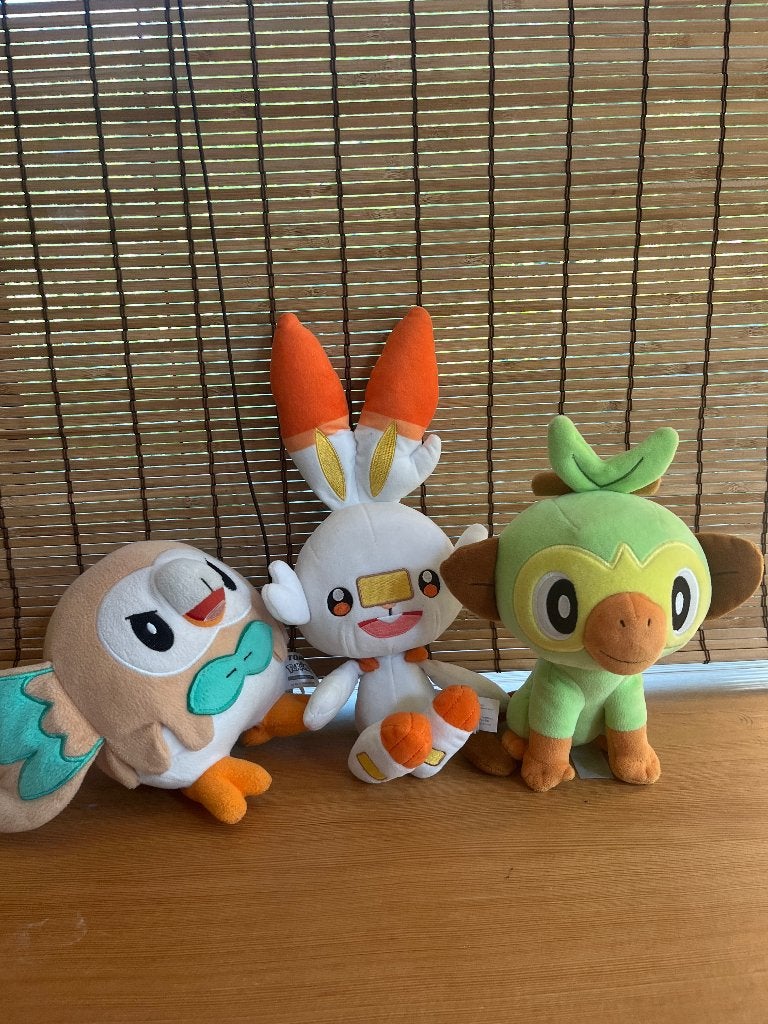 Pokemon knuffels 3x, Ophalen of Verzenden, Zo goed als nieuw, Overige typen