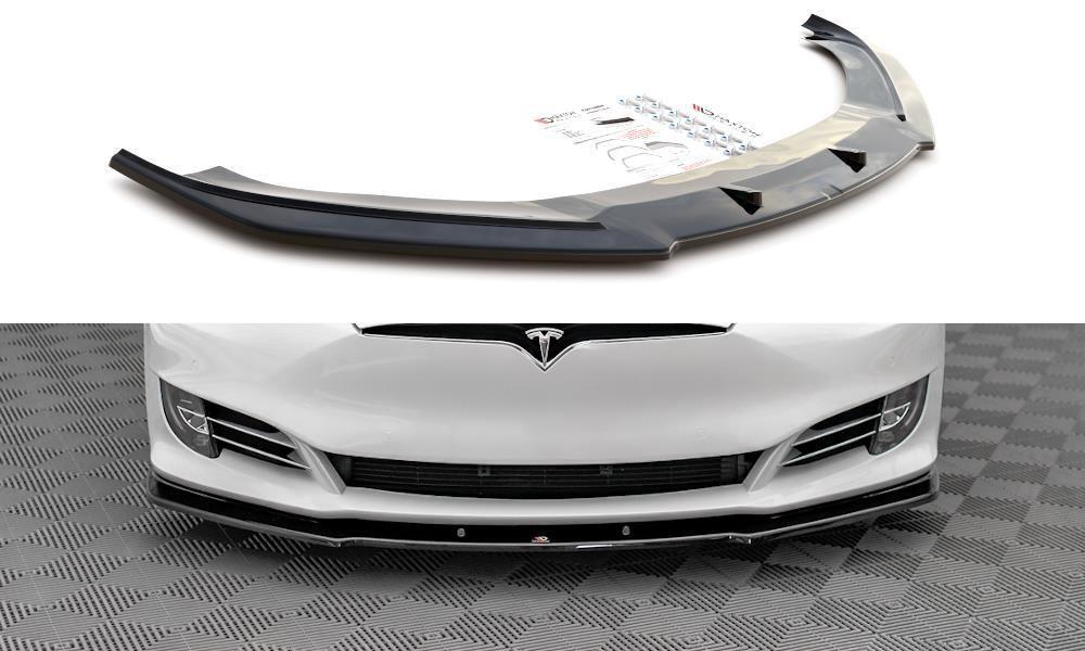 Maxton Spoiler Lip Splitter Voor Tesla Model S Facelift, Verzenden, Automotive Parts, A.parts@hotmail.nl, Trasmolenlaan 12 3447 GZ Woerden
