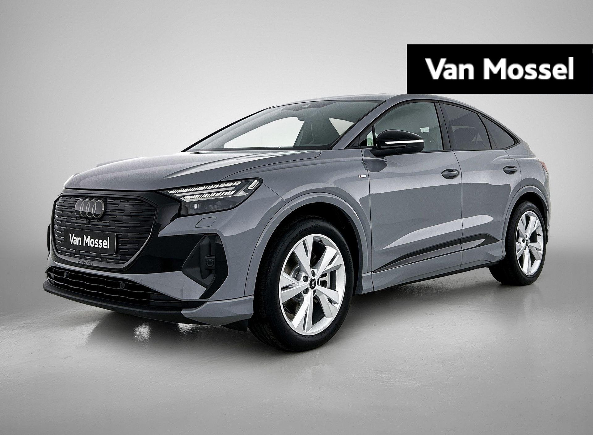 Audi Q4 Sportback e-tron 40 S Edition 63 kWh 204 PK | S line, Auto's, Audi, Automaat, 12 maanden, Gebruikt, Leder en Stof