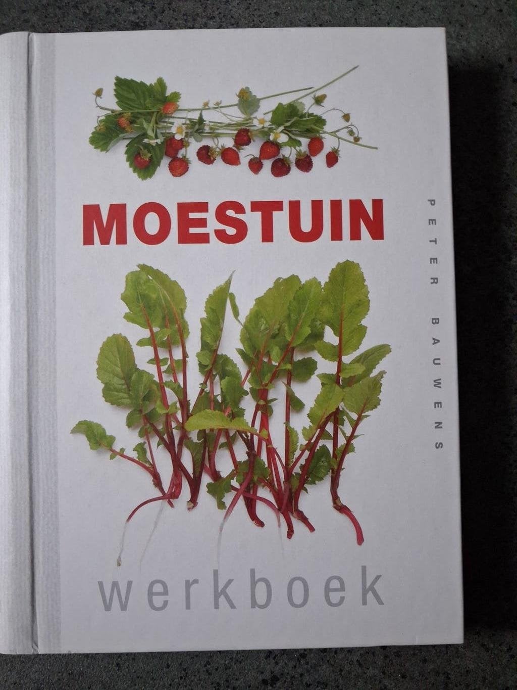 Peter Bauwens - Moestuin werkboek, Moestuin, Ophalen of Verzenden, Zo goed als nieuw, Peter Bauwens