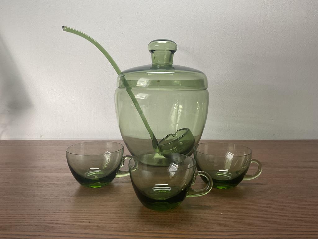 Glasfabriek Leerdam A.D. Copier Bowlset, Ophalen of Verzenden