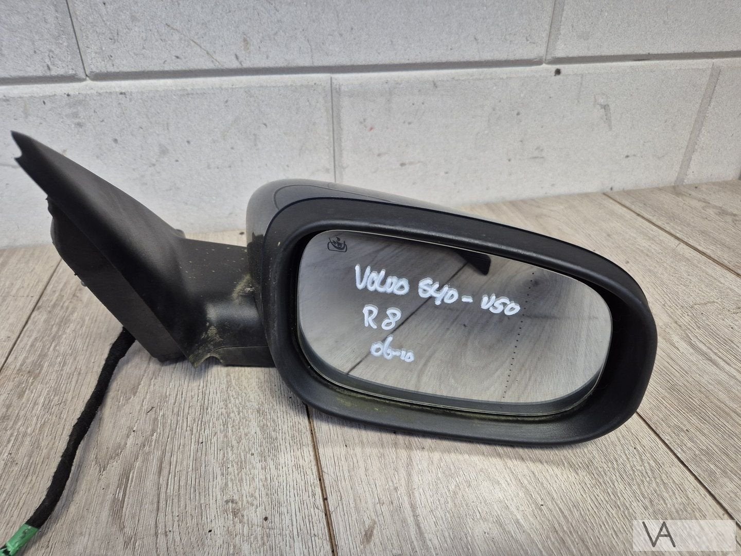 Volvo S40 en V60 2006 - 2010 spiegel rechts 8 draden €75, Gebruikt, -, -, Ophalen of Verzenden