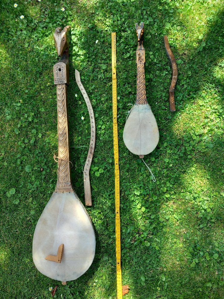 muziekinstrumenten voor decoratie, Ophalen