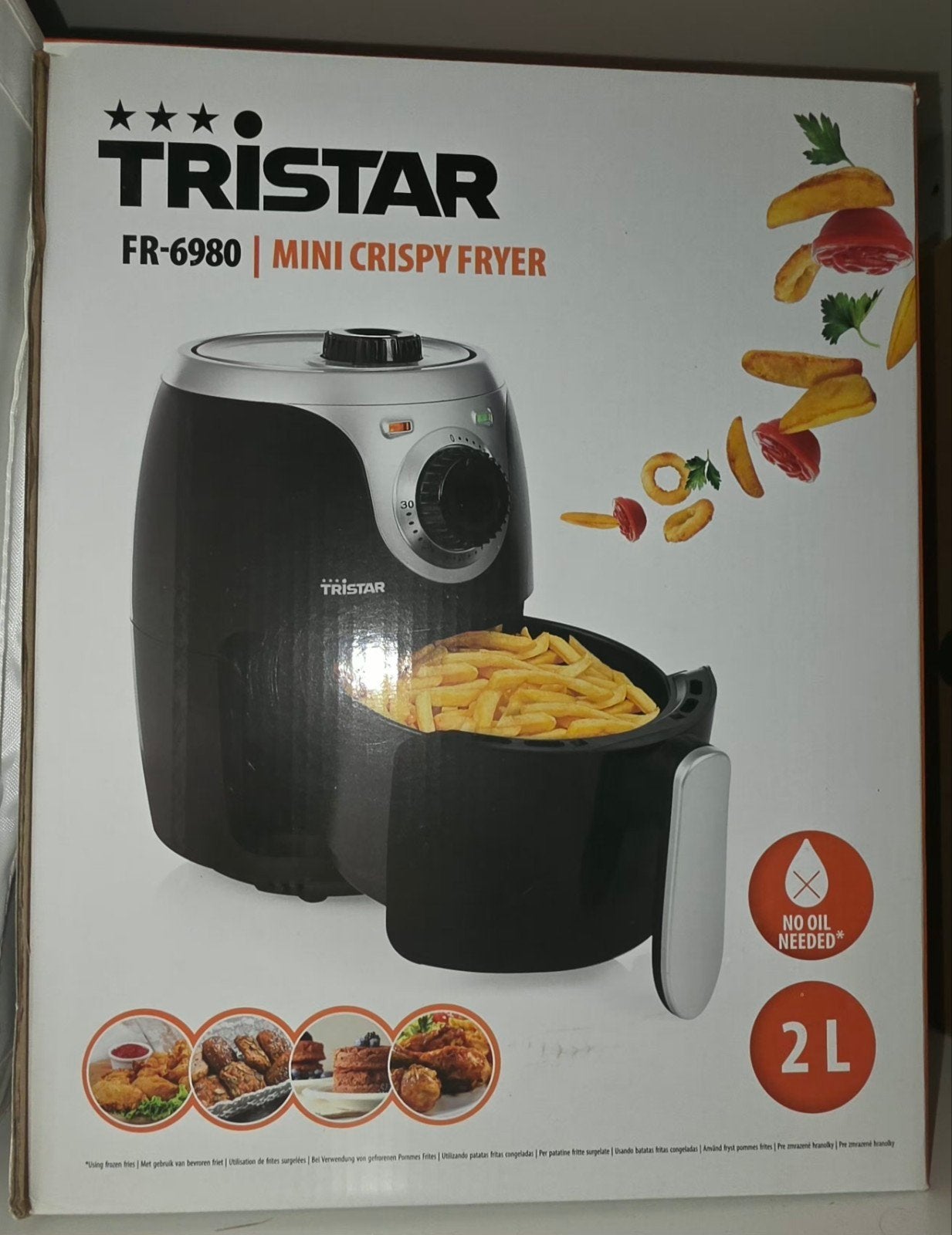Tristar FR-6980 Mini Crispy Fryer - Compacte Airfryer, Verzenden, Gebruikt, Airfryer
