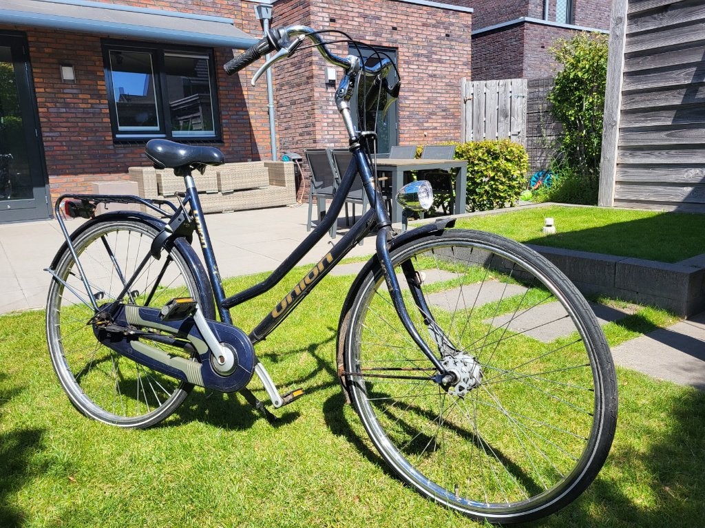 Damesfiets - Union - 3 versnellingen, Gebruikt, Versnellingen, 50 tot 53 cm, Trommelrem