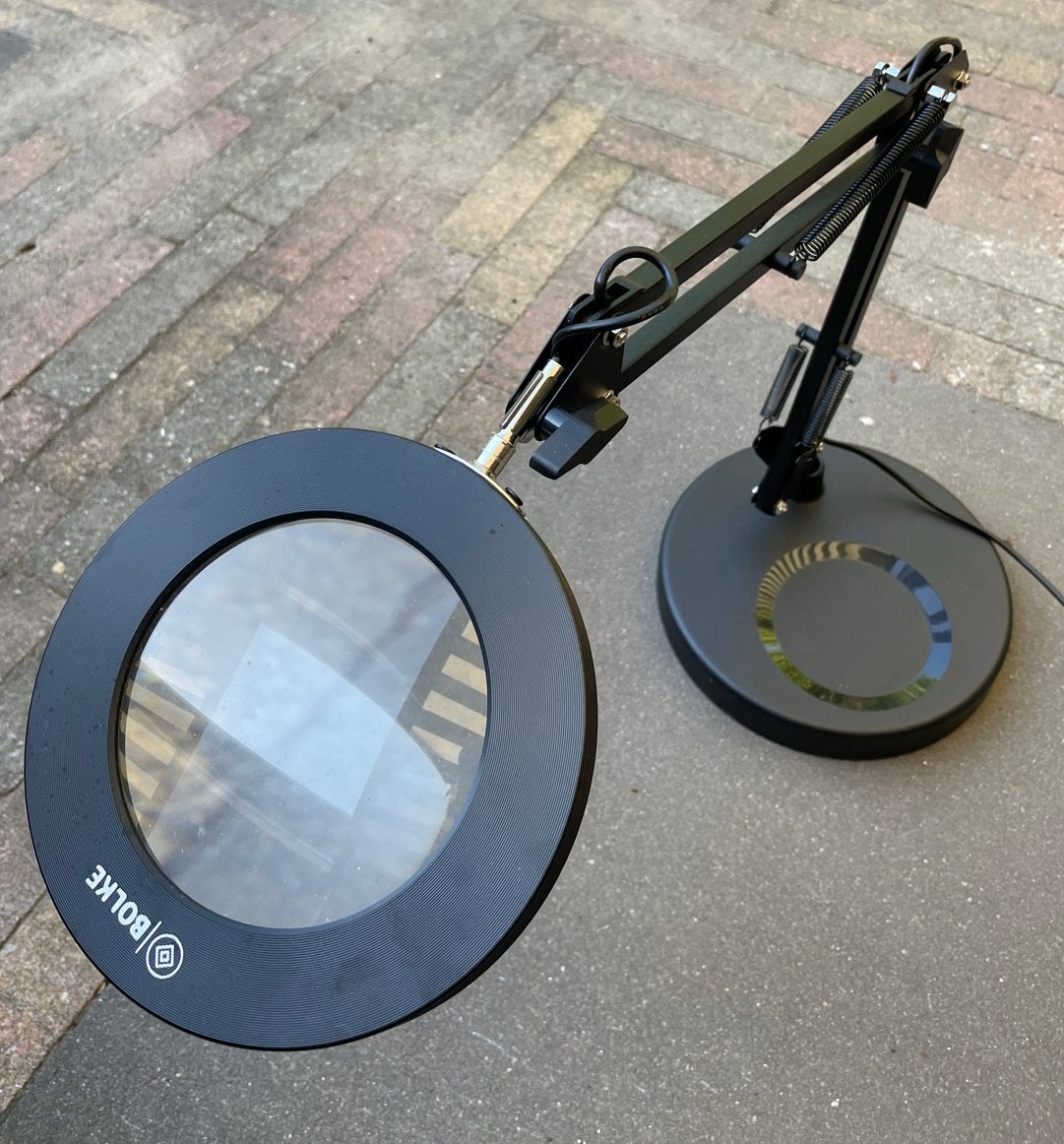 Professionele LED Loeplamp - Verstelbaar & Flexibel, Hobby en Vrije tijd, Ophalen, Zo goed als nieuw, Loeplamp
