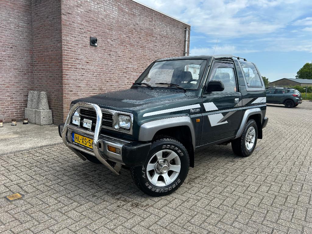 Daihatsu Feroza 1.6 I EL II Resintop 4WD U9 1996 Groen, Auto's, Daihatsu, Feroza, Stof, 1589 cc, Origineel Nederlands
