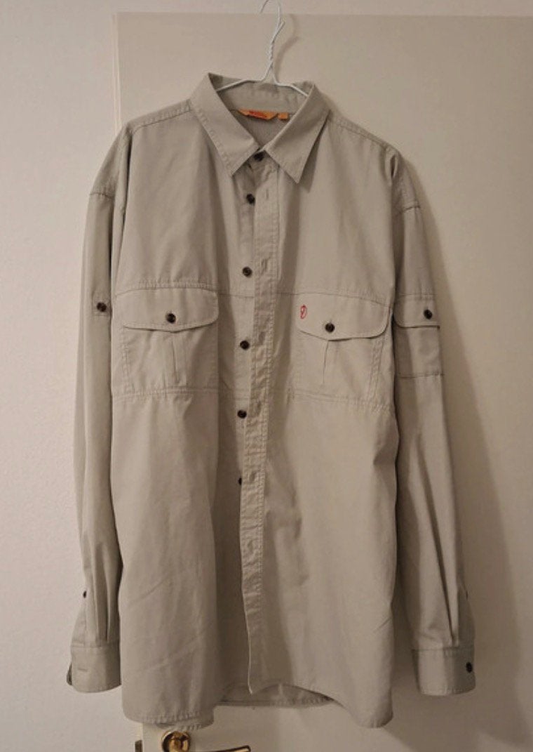 Fjälräven outdoor  G 1000 overhemd maat M, Ophalen of Verzenden, Zo goed als nieuw, Groen