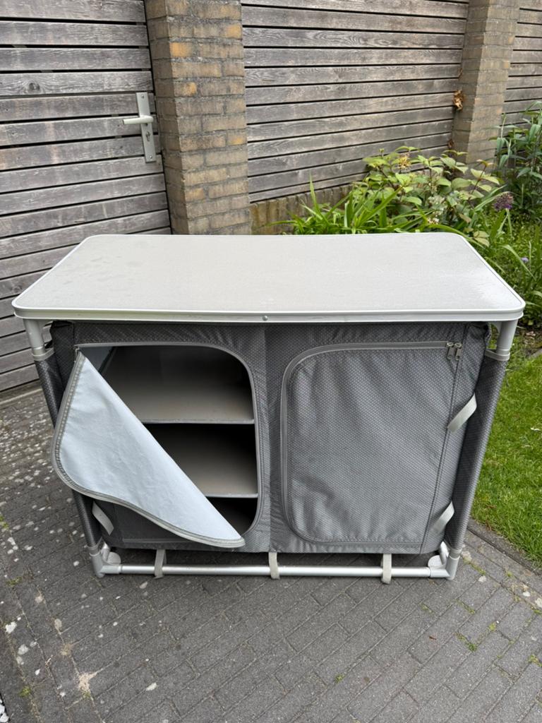 Campingkast grijs, Ophalen, Campingkast