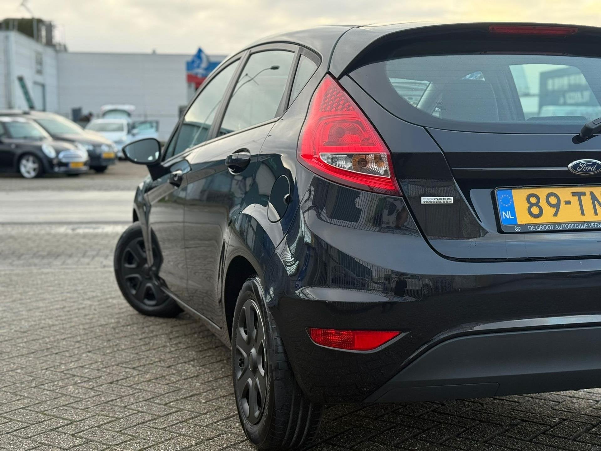 Ford Fiesta 1.6 TDCi ECOnetic Lease Trend#Nap#Airco#APK, Auto's, Ford, Voorwielaandrijving, 28 km/l, 96 €/maand, Zwart